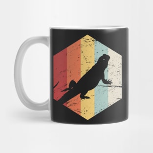 Retro Vintage Bearded Dragon Icon Mug